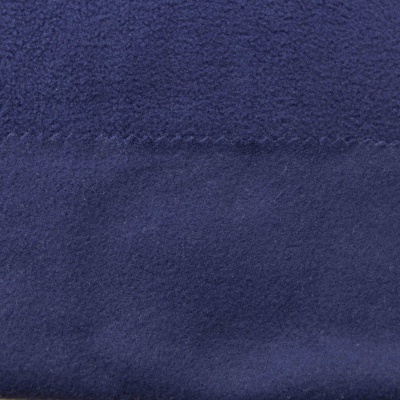 Флис DTY 19-3920, 180 г/м2, шир. 150 см, цвет т.синий - купить в Набережных Челнах. Цена 646.04 руб.