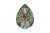 "Кабошоны" - заготовка для рукоделия акриловая фигурная 13 х 18мм - купить в Набережных Челнах. Цена: 7.32 руб.