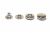 Кнопка металлическая "Альфа" с пружиной, 15 мм (уп. 720+/-20 шт), цвет никель - купить в Набережных Челнах. Цена: 1 466.73 руб.