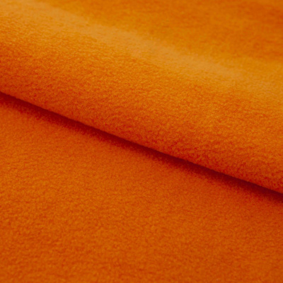 Флис DTY 16-1358, 250 г/м2, шир. 150 см, цвет оранжевый - купить в Набережных Челнах. Цена 640.46 руб.