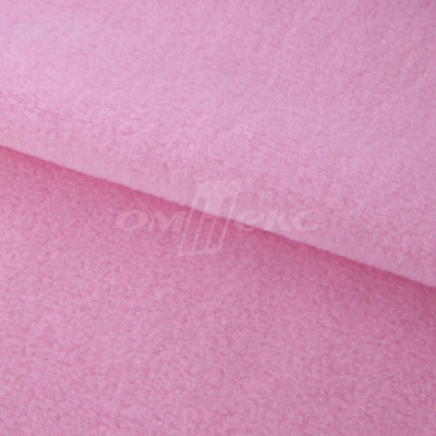 Флис окрашенный 15-2215, 250 гр/м2, шир.150 см, цвет светло-розовый - купить в Набережных Челнах. Цена 580.31 руб.