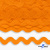 Тесьма вьюнчик 0381-0080, 8 мм/упак.33+/-1м, цвет 9511-оранжевый - купить в Набережных Челнах. Цена: 107.26 руб.