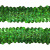 Тесьма с пайетками D4, шир. 30 мм/уп. 25+/-1 м, цвет зелёный - купить в Набережных Челнах. Цена: 1 087.39 руб.