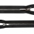 Молния металл Т-5 (2 сл.), 90 см, разъёмная, цвет чёрный - купить в Набережных Челнах. Цена: 125.85 руб.