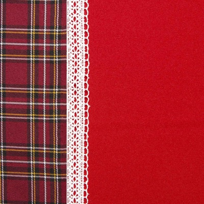 Ткань костюмная 21010 2023, 225 гр/м2, шир.150см, цвет красный - купить в Набережных Челнах. Цена 390.73 руб.