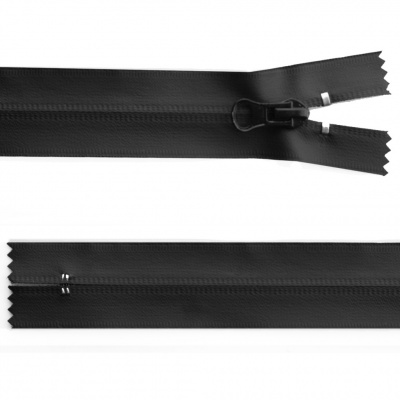 Молния водонепроницаемая PVC Т-7, 20 см, неразъемная, цвет чёрный - купить в Набережных Челнах. Цена: 21.56 руб.