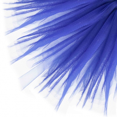 Фатин матовый 16-101, 12 гр/м2, шир.300см, цвет т.синий - купить в Набережных Челнах. Цена 100.92 руб.