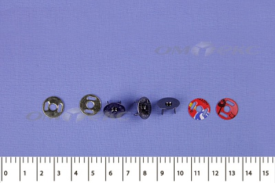 Кнопки магнитные МКМ-02, диам. 18 мм, никель - купить в Набережных Челнах. Цена: 14.49 руб.