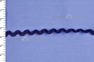 Тесьма плетеная "Вьюнчик"/т.синий - купить в Набережных Челнах. Цена: 48.03 руб.
