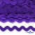 Тесьма вьюнчик 0381-0080, 8 мм/упак.33+/-1м, цвет 9530-фиолетовый - купить в Набережных Челнах. Цена: 107.26 руб.