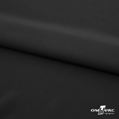 Ткань плательная Невада, 95% полиэстер 5% спандекс,115 (+/-5) гр/м2, шир. 150 см, цв. черный BLACK - купить в Набережных Челнах. Цена 177.87 руб.
