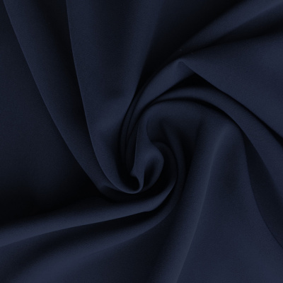 Костюмная ткань "Элис", 220 гр/м2, шир.150 см, цвет т.синий - купить в Набережных Челнах. Цена 308 руб.