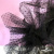Евро-фатин горох, 100% полиэфир, 15 г/м2, 150 см. 16-167/черный - купить в Набережных Челнах. Цена 241.13 руб.