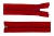 Спиральная молния Т5 820, 65 см, автомат, цвет красный - купить в Набережных Челнах. Цена: 14.68 руб.