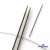 Спицы для вязания металлические d-2.5 мм круговые на тросике 53 см - купить в Набережных Челнах. Цена: 53.90 руб.