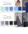 Креп стрейч Амузен 14-4122, 85 гр/м2, шир.150см, цвет голубой - купить в Набережных Челнах. Цена 148.37 руб.