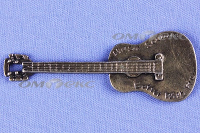 Декоративный элемент для творчества из металла "Гитара"  - купить в Набережных Челнах. Цена: 19.99 руб.