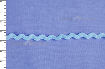 Тесьма плетеная "Вьюнчик"/голубой - купить в Набережных Челнах. Цена: 37.29 руб.