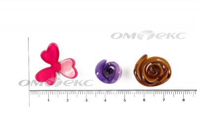 Украшение "Розы малые №1" 20мм - купить в Набережных Челнах. Цена: 32.49 руб.