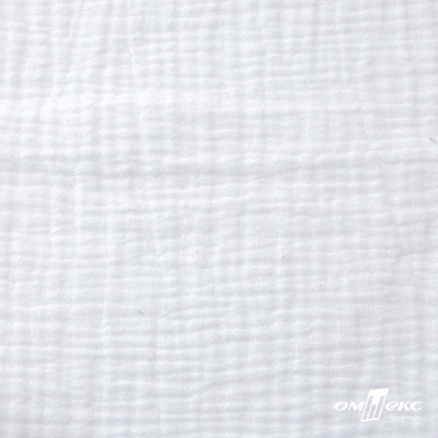 Ткань Муслин, 100% хлопок, 125 гр/м2, шир. 140 см #201 цв.(2)-белый - купить в Набережных Челнах. Цена 464.97 руб.