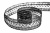 Тесьма кружевная 0621-1669, шир. 20 мм/уп. 20+/-1 м, цвет 080-чёрный - купить в Набережных Челнах. Цена: 673.91 руб.