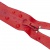 Молния водонепроницаемая PVC Т-7, 20 см, неразъемная, цвет (820)-красный - купить в Набережных Челнах. Цена: 21.56 руб.