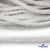 Шнур плетеный d-6 мм круглый, 70% хлопок 30% полиэстер, уп.90+/-1 м, цв.1076-белый - купить в Набережных Челнах. Цена: 588 руб.
