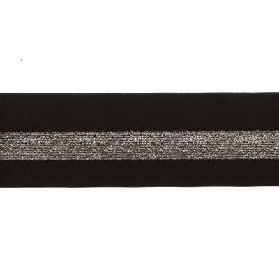 #2/6-Лента эластичная вязаная с рисунком шир.52 мм (45,7+/-0,5 м/бобина) - купить в Набережных Челнах. Цена: 69.33 руб.