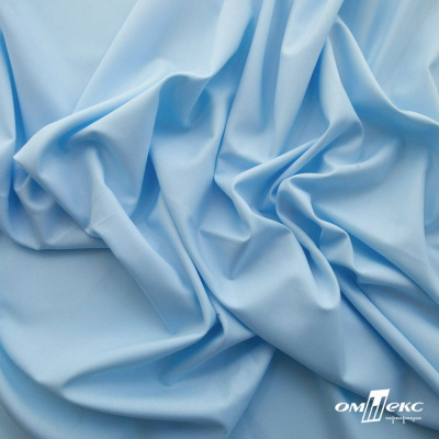 Ткань сорочечная Илер 100%полиэстр, 120 г/м2 ш.150 см, цв.голубой - купить в Набережных Челнах. Цена 290.24 руб.