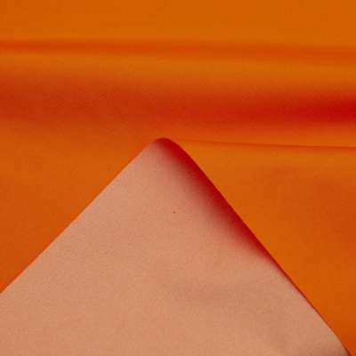 Курточная ткань Дюэл (дюспо) 16-1359, PU/WR/Milky, 80 гр/м2, шир.150см, цвет оранжевый - купить в Набережных Челнах. Цена 141.80 руб.