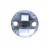 Стразы пришивные акриловые арт.#34/5 - "Кристал", 8 мм - купить в Набережных Челнах. Цена: 0.69 руб.