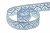 Тесьма кружевная 0621-1346А, шир. 13 мм/уп. 20+/-1 м, цвет 132-голубой - купить в Набережных Челнах. Цена: 569.26 руб.