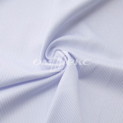 Ткань сорочечная Пула, 115 г/м2, 58% пэ,42% хл, шир.150 см, цв.1-голубой, (арт.107) - купить в Набережных Челнах. Цена 306.69 руб.
