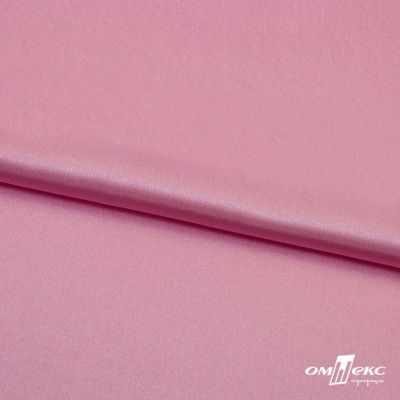 Поли креп-сатин 15-2216, 125 (+/-5) гр/м2, шир.150см, цвет розовый - купить в Набережных Челнах. Цена 155.57 руб.