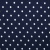 Креп стрейч Амузен, 85 г/м2, 19-3920 (т.синий)/белый крупный горох, шир.150 см - купить в Набережных Челнах. Цена 220.50 руб.