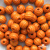 0309-Бусины деревянные "ОмТекс", 16 мм, упак.50+/-3шт, цв.003-оранжевый - купить в Набережных Челнах. Цена: 62.22 руб.