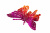 Бабочка декоративная пластиковая #10 - купить в Набережных Челнах. Цена: 7.09 руб.