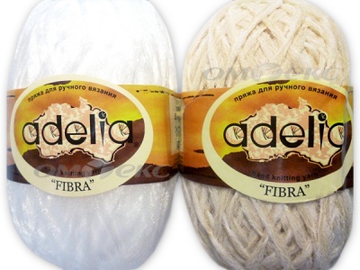 Пряжа Adelia "Fibra", полиэстер 100%, 50 гр/200 м - купить в Набережных Челнах. Цена: 34.67 руб.