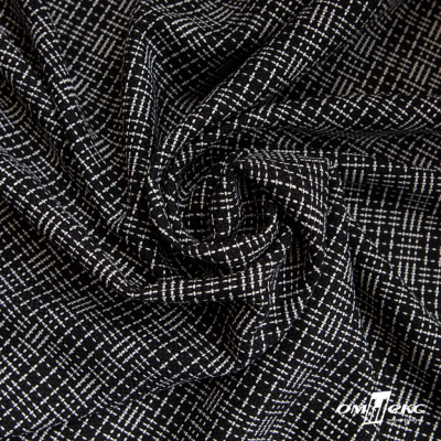 Ткань костюмная "Гарсия" 80% P, 18% R, 2% S, 335 г/м2, шир.150 см, Цвет черный - купить в Набережных Челнах. Цена 669.66 руб.
