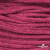 Шнур плетеный d-6 мм, 70% хлопок 30% полиэстер, уп.90+/-1 м, цв.1068-фуксия - купить в Набережных Челнах. Цена: 588 руб.