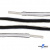 Шнурки #4-27, круглые 130 см, двухцветные (черно/белый) - купить в Набережных Челнах. Цена: 47.04 руб.