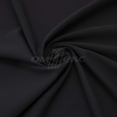 Ткань костюмная "Меган", 78%P 18%R 4%S, 205 г/м2 ш.150 см, цв-черный (Black) - купить в Набережных Челнах. Цена 392.32 руб.
