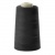 Нитки швейные 100% полиэстер 40/2, (3200 ярд), первый сорт, черные - купить в Набережных Челнах. Цена: 86.79 руб.
