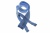 Тракторная молния Т5 351, 90 см, автомат, цвет св.голубой - купить в Набережных Челнах. Цена: 38.06 руб.