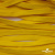 Шнур плетеный (плоский) d-12 мм, (уп.90+/-1м), 100% полиэстер, цв.269 - жёлтый - купить в Набережных Челнах. Цена: 8.62 руб.