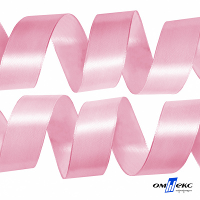 050-нежно-розовый Лента атласная упаковочная (В) 85+/-5гр/м2, шир.50 мм (1/2), 25+/-1 м - купить в Набережных Челнах. Цена: 120.46 руб.