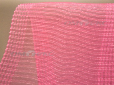 Лента капроновая "Гофре", шир. 110 мм/уп. 50 м, цвет розовый - купить в Набережных Челнах. Цена: 35.60 руб.