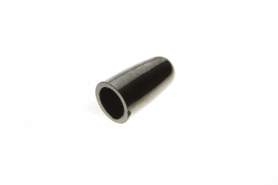 8100-Наконечник пластиковый под металл 15 мм-тем.никель - купить в Набережных Челнах. Цена: 2.45 руб.