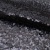 Сетка с пайетками №19, 188 гр/м2, шир.140см, цвет чёрный - купить в Набережных Челнах. Цена 458.76 руб.