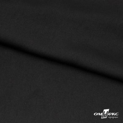 Ткань плательная Габриэль 100% полиэстер,140 (+/-10) гр/м2, шир. 150 см, цв. черный BLACK - купить в Набережных Челнах. Цена 248.37 руб.
